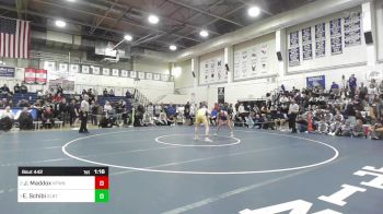 150 lbs Final - Jake Maddox, Newtown vs Evan Schibi, Gilbert/Torr
