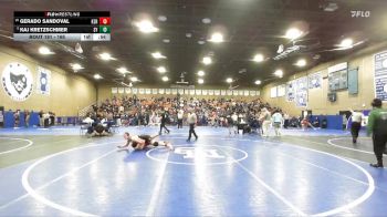 165 lbs Cons. Round 2 - Gerado Sandoval, Kerman vs Kaj Kretzschmer, Santa Ynez