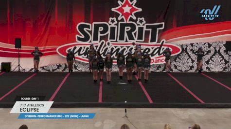 717 Athletics - Eclipse [2024 L1 Performance Rec - 12Y (NON) - Large Day 1] 2024 Spirit Unlimited Harrisburg Challenge