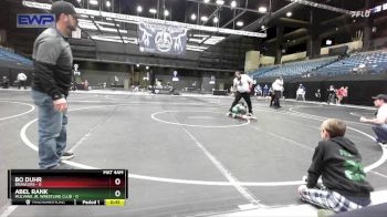 43 lbs 3rd Place Match - Bo Duhr, Brawlers vs Abel Rank, Mulvane Jr. Wrestling Club