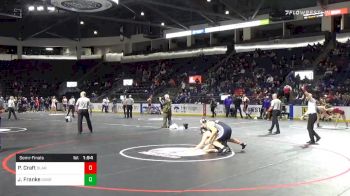 195 lbs Semifinal - Peyton Craft, Blair Academy vs Johnny Franke, Darrington