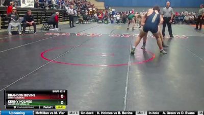 3 - 190 lbs Cons. Round 1 - Kenny Holmes, Wilson Memorial HS vs Brandon Bevins, Christiansburg