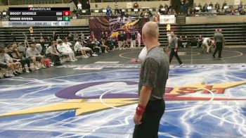 172 lbs Round 1 (4 Team) - Vinnie Rivera, Xavier, CT vs Brody Sendele, Hononegah, IL