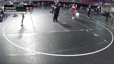 102 lbs 5th Place Match - Edison Omar, Beatrice Wrestling Club vs Levi Halbert, MWC Wrestling Academy