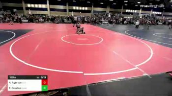 102 lbs Consi Of 16 #2 - Nicholas Agerton, Elite Force WC vs Elijah Ornelas, Champ Academy