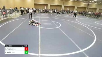 85 lbs Quarterfinal - Kawika Freeman, Chain Wr Ac vs Lyman Nau Rarick, Westlake WC