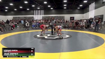 100 lbs Placement Matches (8 Team) - Stefano Garcia, Rebellion vs Drake Sheffield, Minions Black (GA)