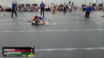 96 lbs Round 1 (4 Team) - Ayden Picchi, Mat Assassins vs Antonio Parkhurst, Warhawks