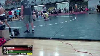 126 lbs Round 1 (10 Team) - Isaac Smith, CIAW vs James Spicer, Pace WC