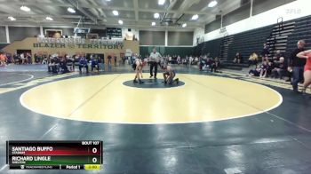 132 lbs Champ. Round 2 - Richard Lingle, Shelton vs Santiago Buffo, Stadium