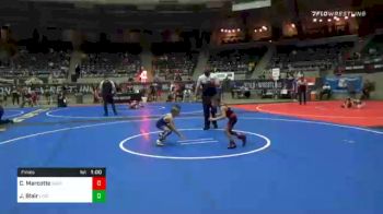 52 lbs Final - Cael Marcotte, Socal Grappling Club vs Jack Blair, Lincoln Jrhawks