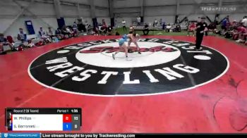 100 lbs Round 2 (8 Team) - William Phillips, Tennessee vs Salvatore Borrometi, New Jersey