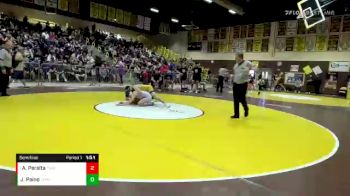 145 lbs Semifinal - Alec Peralta, Temecula Valley vs Jon Paino, Chaparral