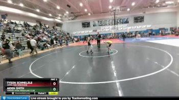 85 lbs Cons. Round 3 - Tyson Schmelzle, Camel Kids Wrestling vs Aiden Smith, Tongue River Wrestling Club