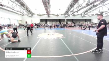 154-H lbs Round Of 16 - Joey Monticello, Bitetto Trained Wrestling vs Cameron Cannaday, Unattached