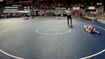 D 1 106 lbs Champ. Round 1 - Logan Rodrigue, Hahnville vs Jagger Martinez, St. Paul`s