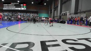 145 lbs Consi Of 16 #2 - Daniel Carballo, Red Star Wrestling Academy vs Jayden Rodriguez, Las Vegas Spring Valley Grizzlies
