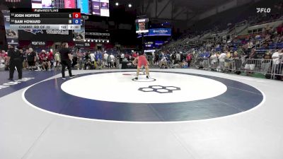215 lbs Champ. Rd Of 32 - Josh Hoffer, IL vs Sam Howard, IN