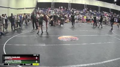 165 lbs Round 3 - Joseph Darling, Unattached vs Jackson Stengel, Silver Fox Wrestling Club