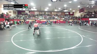 285 lbs Cons. Round 4 - Daniel Robles, West Jefferson vs Devon Sibbett, Minico