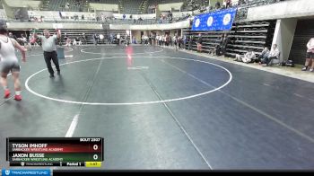 160 lbs 3rd Place Match - Tyson Imhoff, Sarbacker Wrestling Academy vs Jaxon Busse, Sarbacker Wrestling Academy