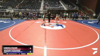 84 lbs Semifinal - Cormick Fischer, Eastside United Wrestling Club vs Brekken Alexander, Moorcroft Mat Masters Wrestling Club
