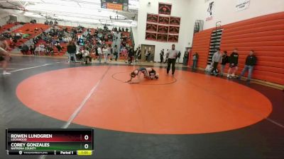 120B Round 5 - Corey Gonzales, Natrona County vs Rowen Lundgren, Lockwood