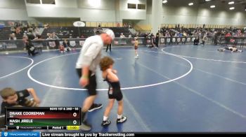 53 lbs Semifinal - Nash Jirele, MN vs Drake Cooreman, MN