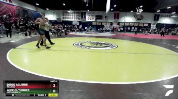 144 lbs Cons. Round 3 - Alex Gutierrez, Vista Murrieta vs Diego Aguirre, Millikan