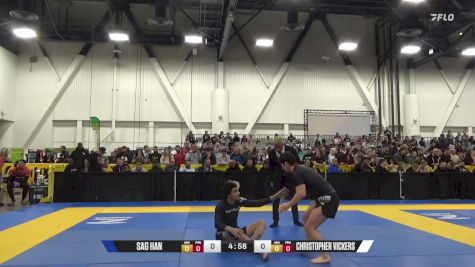 CHRISTOPHER VICKERS vs SAG HAN 2024 World IBJJF Jiu-Jitsu No-Gi Championship