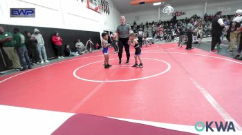 46 lbs 3rd Place - Colton Contreras, Raw Wrestling Club vs Izaiah Jones, Checotah Matcats