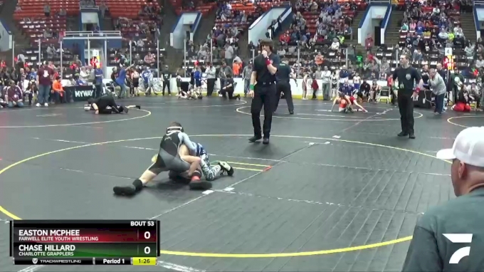 69 lbs Cons. Round 2 - Easton McPhee, Farwell Elite Youth Wrestling vs ...