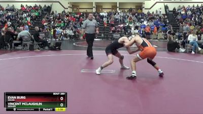 132 lbs Round 2 - Vincent McLaughlin, Denver vs Evan Burg, Solon