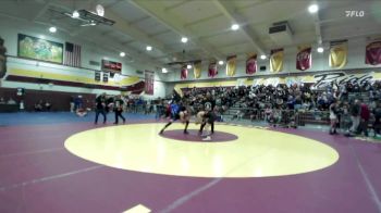 144 lbs 3rd Place Match - Julian Diaz, Patriot vs Lucas Wozniak, Norco