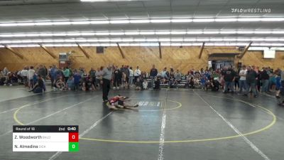 M 62 lbs Round Of 16 - Zayne Woodworth, Baldwinsville vs Noah Almedina, Dickson City