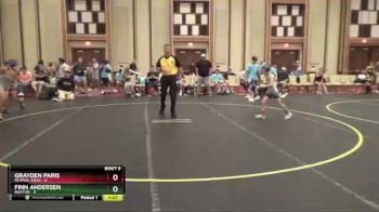 67 lbs Finals (8 Team) - Grayden Paris, Revival Aqua vs Finn Andersen, Buxton