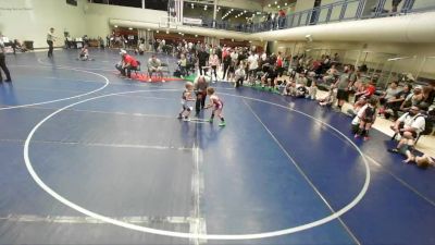 40-43 lbs Round 2 - Kamden Paulson, Team Prestige Wrestling vs William (Trey) Mackintosh, Aviator Wrestling Academy