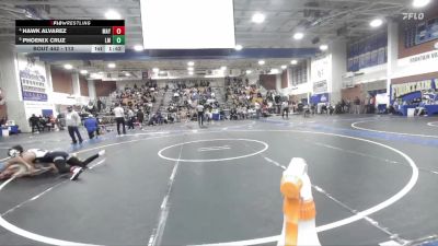 113 lbs Quarterfinal - Phoenix Cruz, La Mirada vs Hawk Alvarez, Mayfair