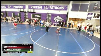 44 lbs Quarterfinal - Rockwell Robinson, Sanderson Wrestling Academy vs Heston Barnes, Wingz