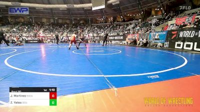 130 lbs Quarterfinal - Jeremiah Martinez, SoCal Hammers vs Zaiden Yates, Siouxland Wrestling Academy