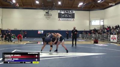 143 lbs Quarterfinal - Charlize Jewell, Vanguard vs Desiree Jones, Menlo College