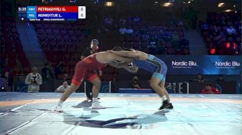 125 kg Round Of 16 - Geno Petriashvili, Georgia vs Lkhagvagerel Munkhtur, Mongolia