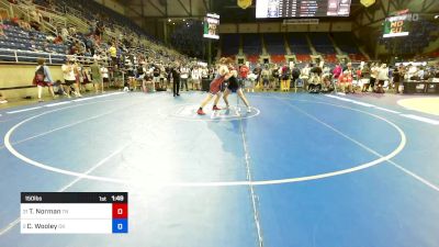 150 lbs Rnd Of 32 - Titus Norman, TN vs Corbin Wooley, OK