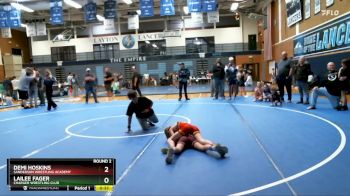 67-76 lbs Round 2 - Lailee Fager, Charger Wrestling Club vs Demi Hoskins, Sanderson Wrestling Academy