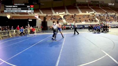 285-D1 Quarterfinal - Zayne Candelaria, Sunnyside High School vs Tucker Smith, Sandra Day O`Connor High School