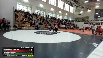 138 lbs Cons. Round 4 - Jake Connett, Point Loma vs Marellus England, Mt. Miguel