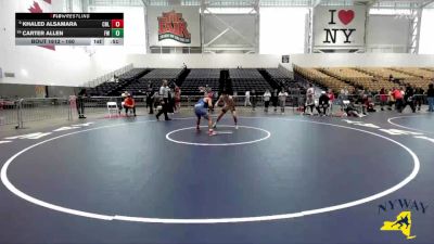 160 lbs Cons. Semi - Khaled Alsamara, Club Not Listed vs Carter Allen, Fulton Wrestling