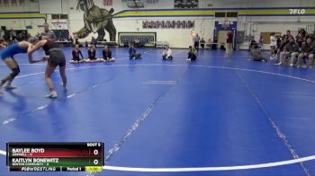 115 lbs Round 2 (8 Team) - Kaitlyn Bonewitz, Benton Community vs Baylee Boyd, Grinnell
