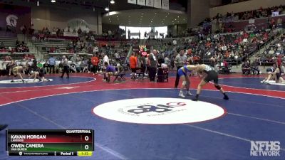 5A 126 lbs Semifinal - Kavan Morgan, Lakeside vs Owen Camera, Van Buren