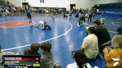 63 lbs Cons. Semi - Nash Walcker, Rawtown Elite vs Zachariah Ward, Glenrock Wrestling Club